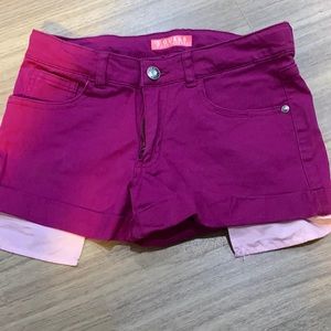Girls guess shorts
